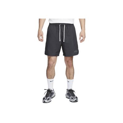 Sportswear Solid Color Logo Embroidery Detail Drawstring Shorts Men Shorts Black FJ5304-060