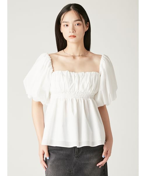 4-way peplum blouse FWFB251101WHTF
