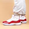 Air Jordan 11 Retro GS Cherry Dětské tenisky Bílá Černá Varsity-Red 378038-116