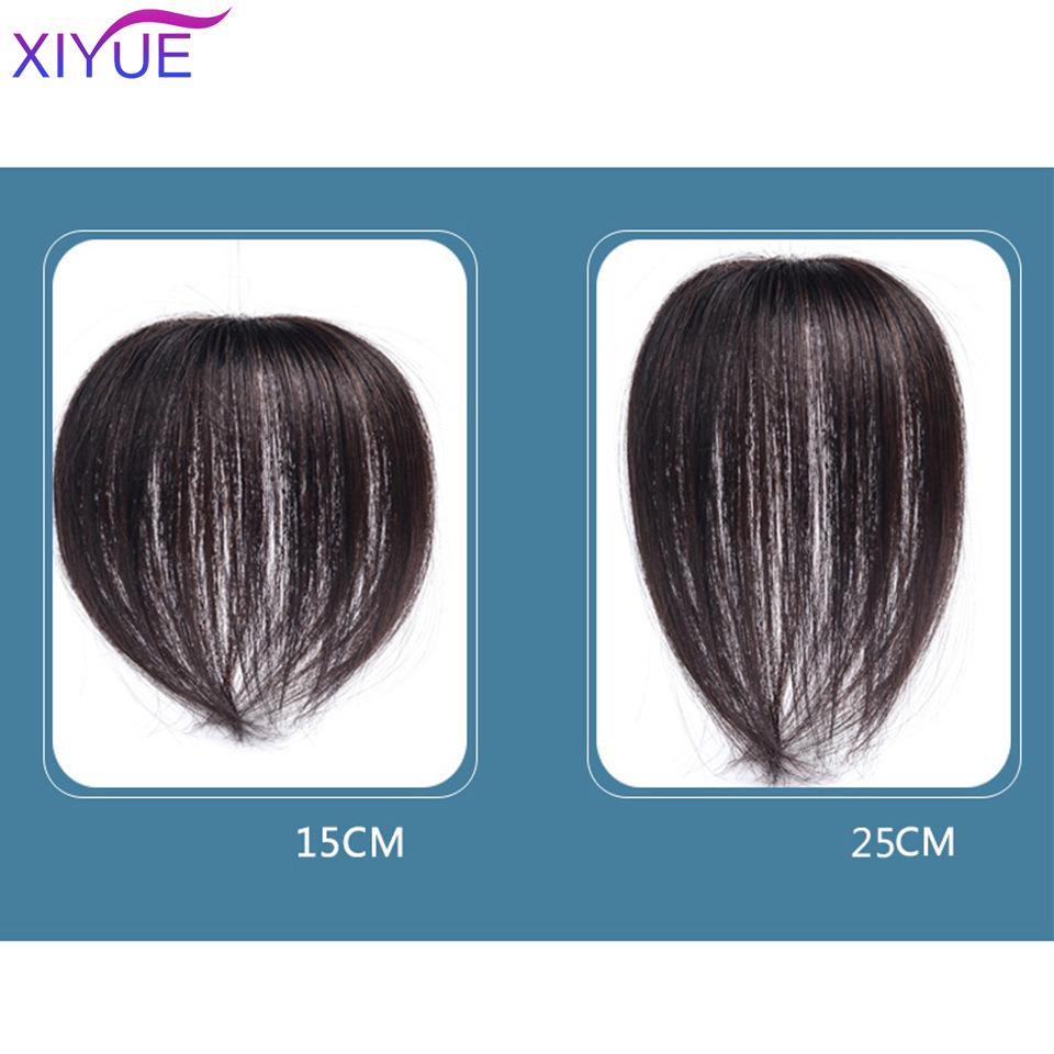 Natural 3D French Bangs Wig - Women's Hairline Repair Piece with Fake Bangs