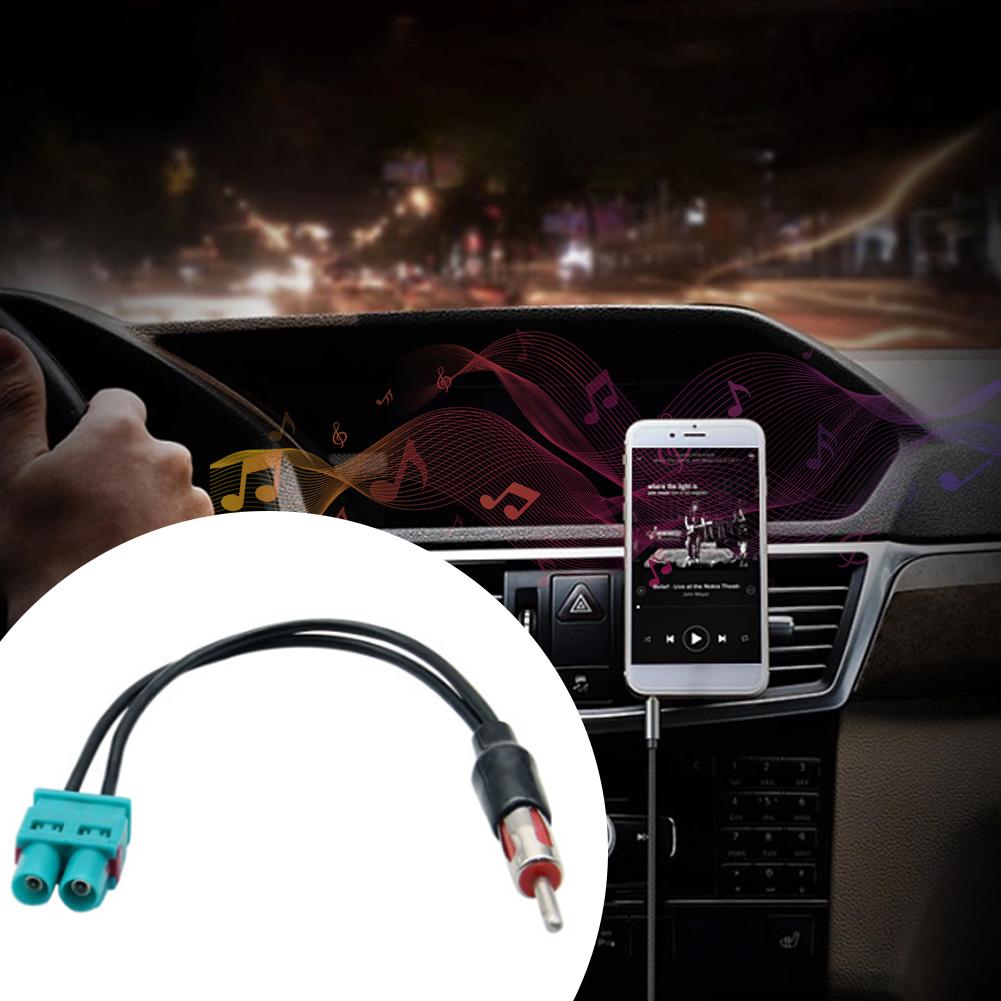Antenna Adapter Car Radio Audio Cable Adaptor Antenna Dual Fakra - Din Aerial Antenna Adaptor for Ford Focus LV LVII 2008-2011