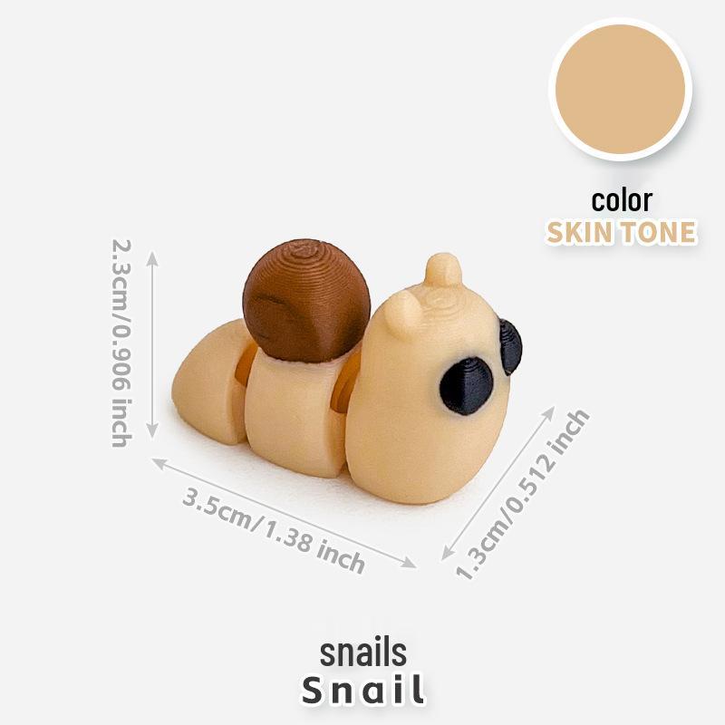 Colorful 3D Printed Small Animal Toys - Simulation Animal Models for Micro-Landscape Decoration
