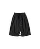 Comoni Nose Sun Banding Burmuda Pants [Black]