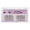 BQI White Moonlight Ultra-Thin Natural False Eyelashes - Segmented Single Clusters