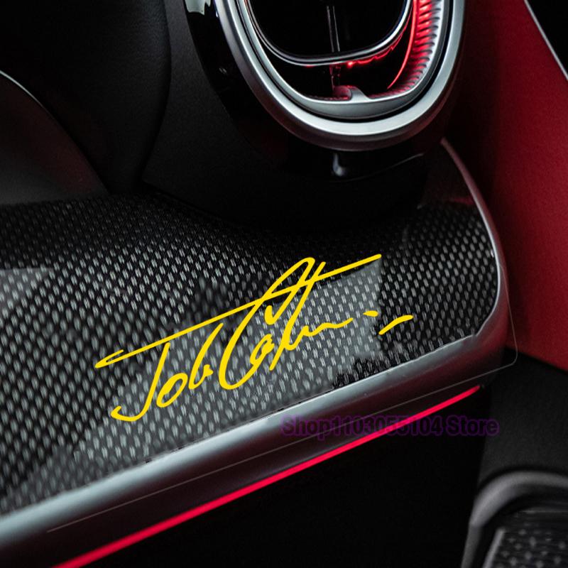 2 szt. Odblaskowa naklejka samochodowa John Cooper Signature Dla MINI JCW R56 R57 F55 F56 F57 R50 R53 R60 F60 F54 R55 R58