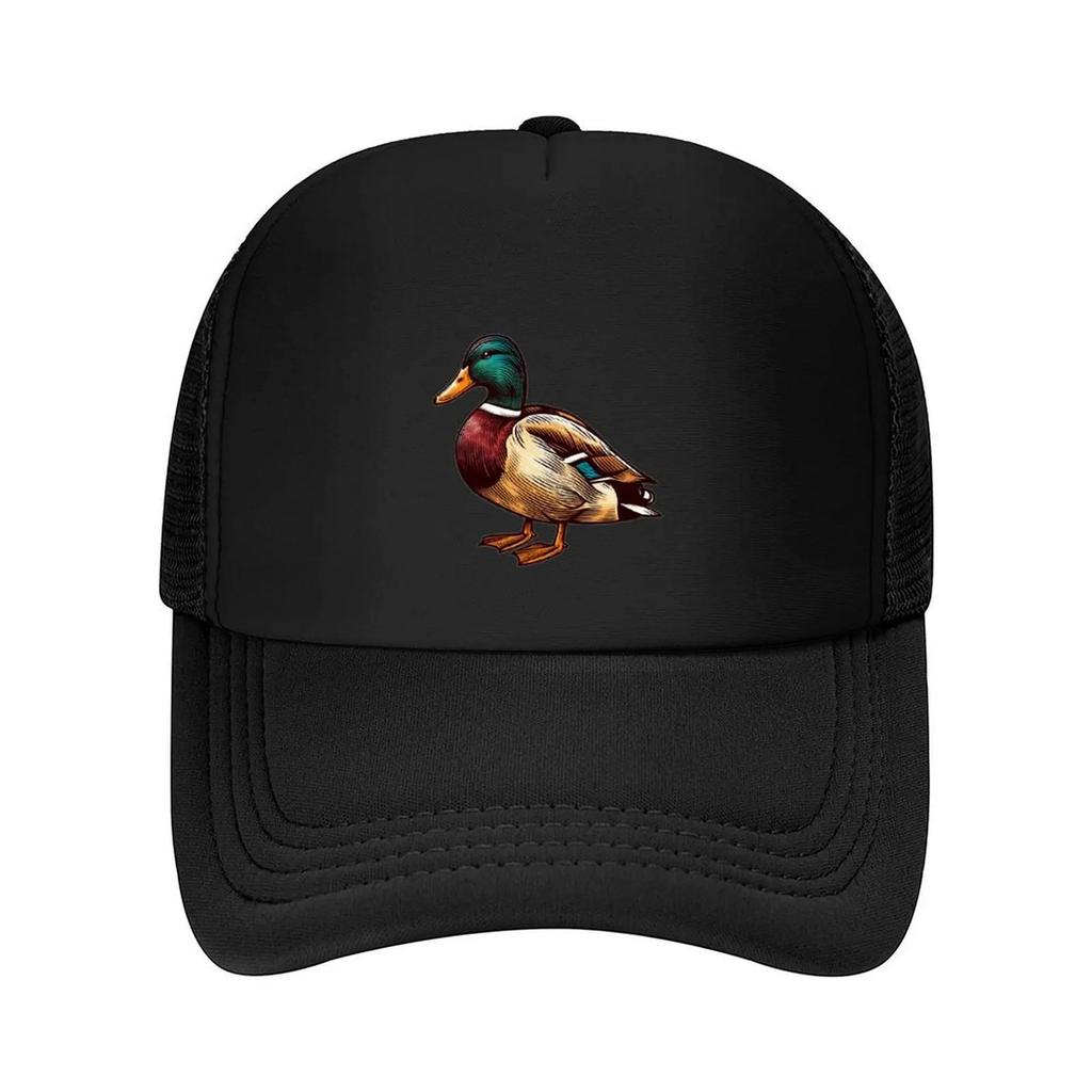 New Mallard Duck Cartoon Baseball Cap Golf Thermal Visor Luxury Cap Party Hat Unisex Womens