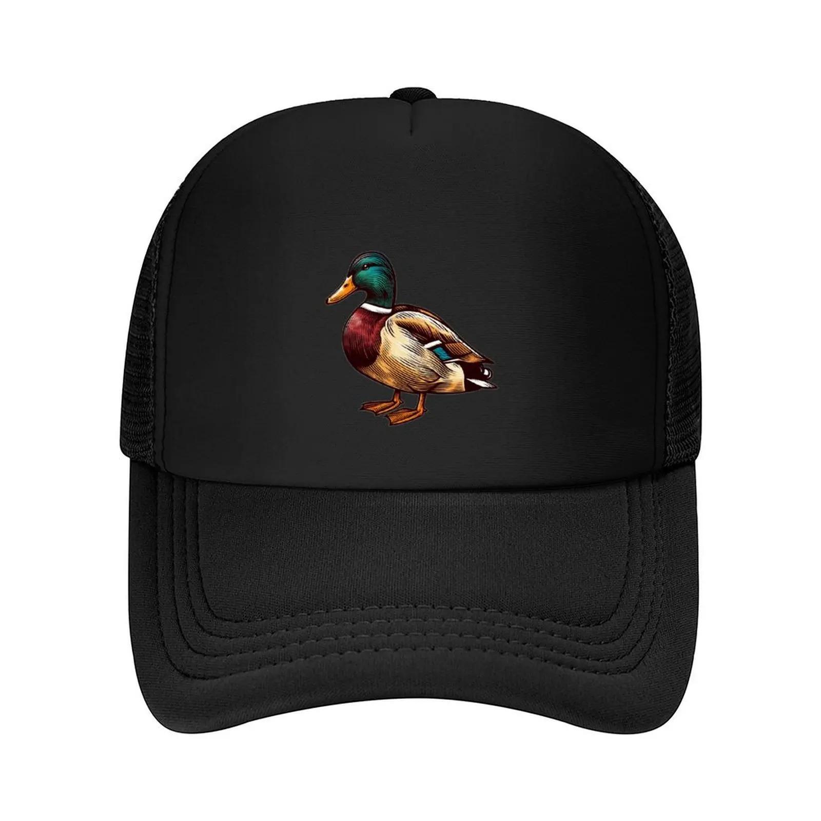 New Mallard Duck cartoon Baseball Cap Golf Thermal Visor Luxury Cap party Hat Unisex Womens