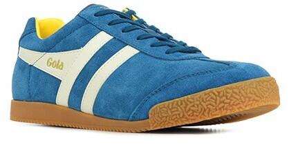 Кроссовки Gola Harrier Suede (CMA192) navy/white/marine/yellow/yellow