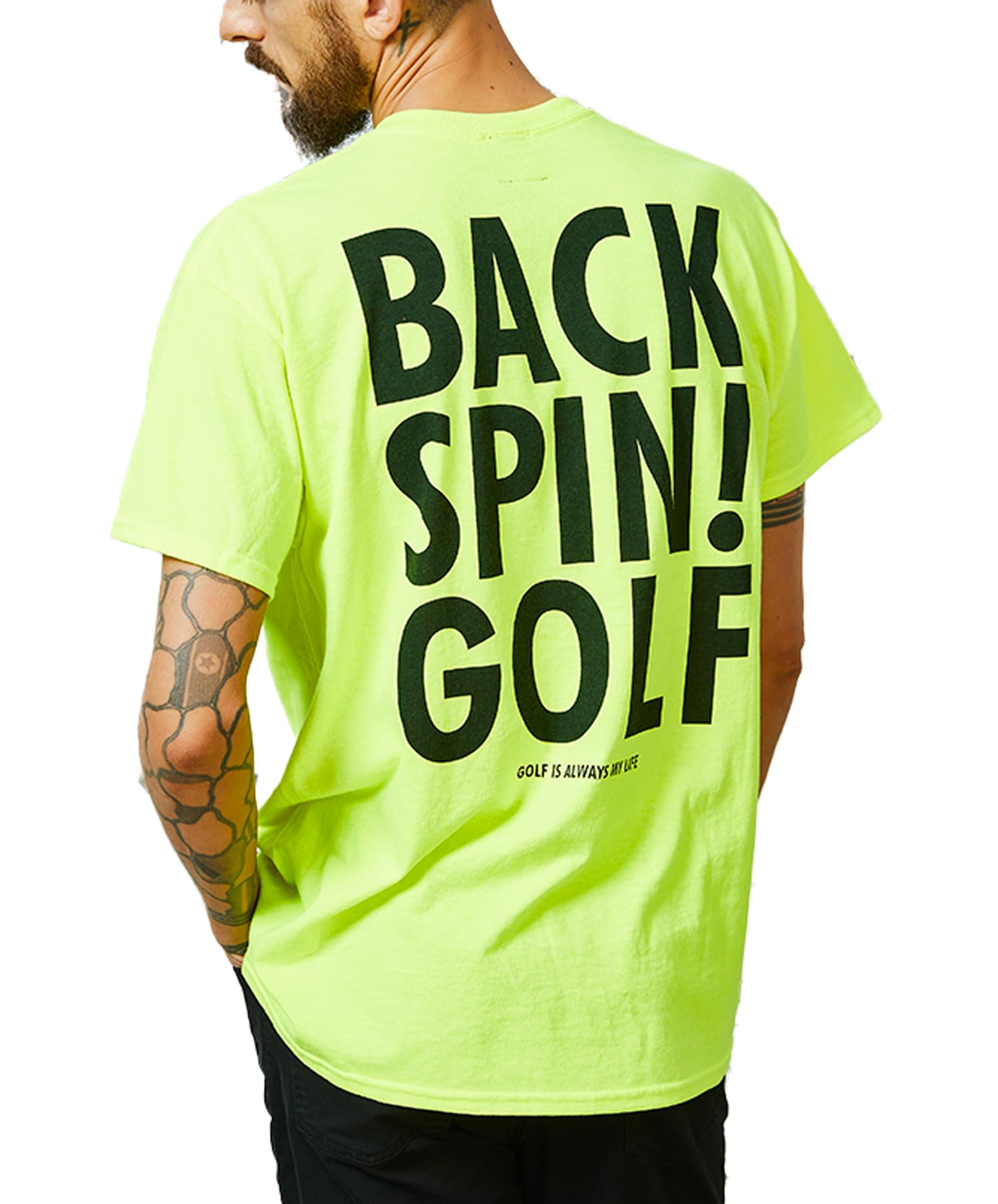 

Backspin Streetwear Back Logo Men s T-Shirt