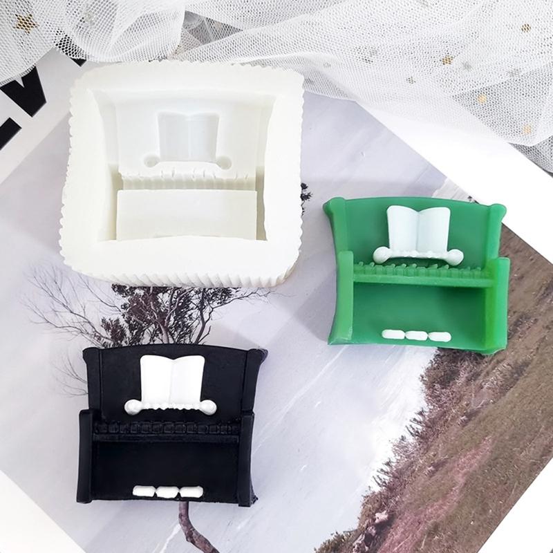 Silicone Chocolate Mold Soft Cake Baking Gadgets Musical Notes Piano Guitar Fondant Candy Molds Silicone Baking Moulds