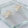 1 Pair Bridal U Shaped Hairpin Elegant Beautiful   Pearl Wedding Hair Clips for Party