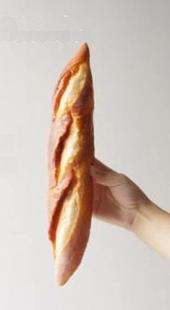 Food sample French bread Batard long 35cm long loaf,