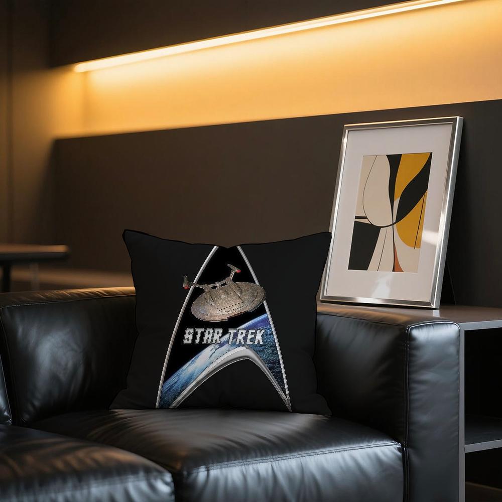 S-Star TV-Drama T-Trek Kissenbezug Bequeme und weiche Bettwäsche hautfreundlich Freizeit Sofa Auto Büro Kissenbezug