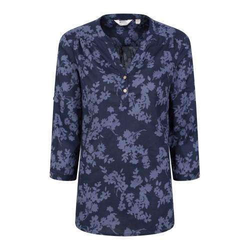 Mountain Warehouse Womens/Ladies Petra Floral 3/4 Sleeve Shirt