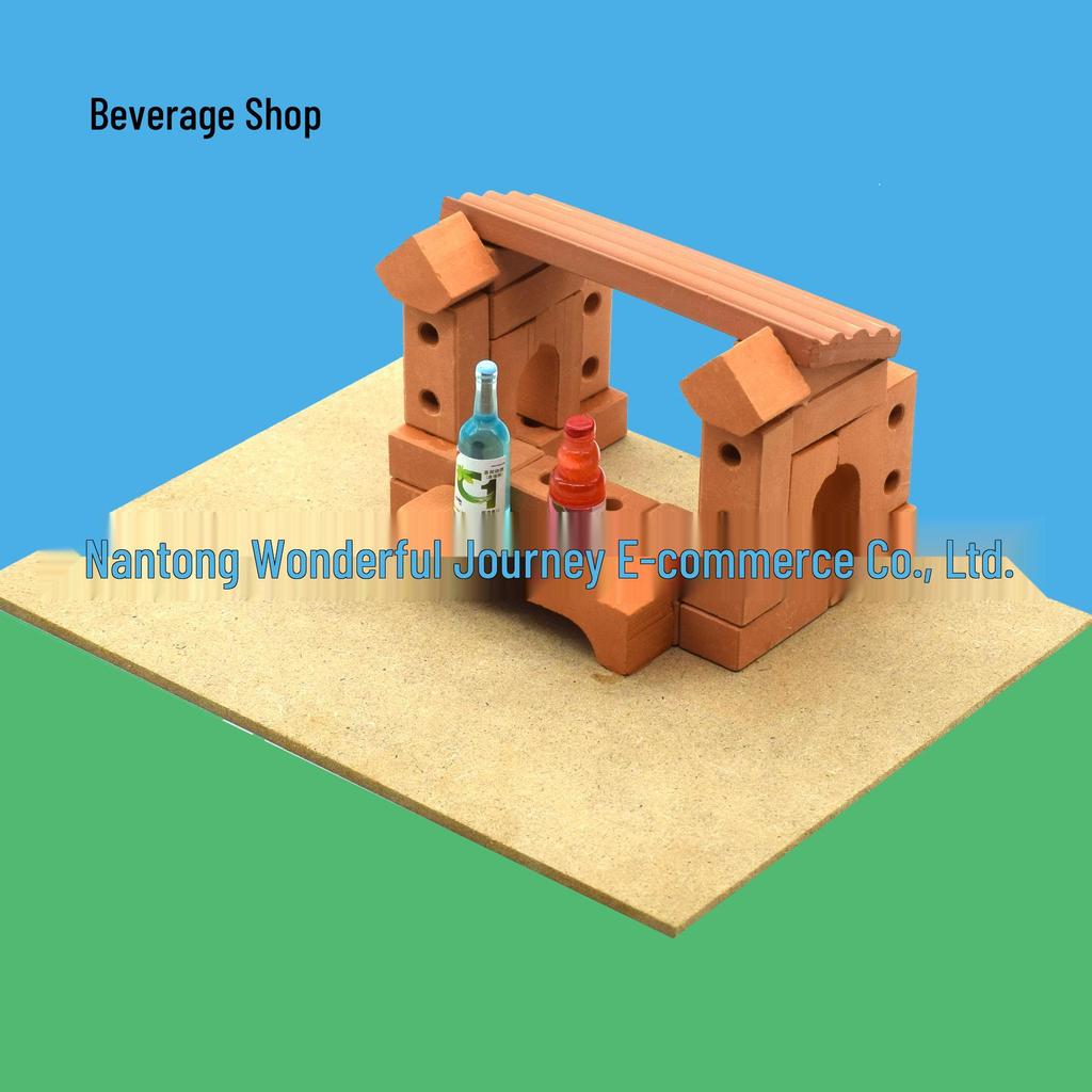 Little Bricklayer DIY Cement House Building Blocks - Educational Toy for Children