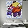 Smiling Friends Pattern Home Decor Tapestry, Wall Hanging, Decorative RV Wall Cloth.NGT0928564