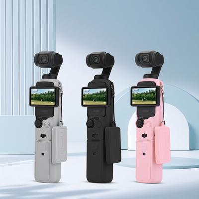 Silicone Case Protective Case Anti-Scratch Protective Sleeve for DJI Osmo Pocket 3 Gimbal Action Camera