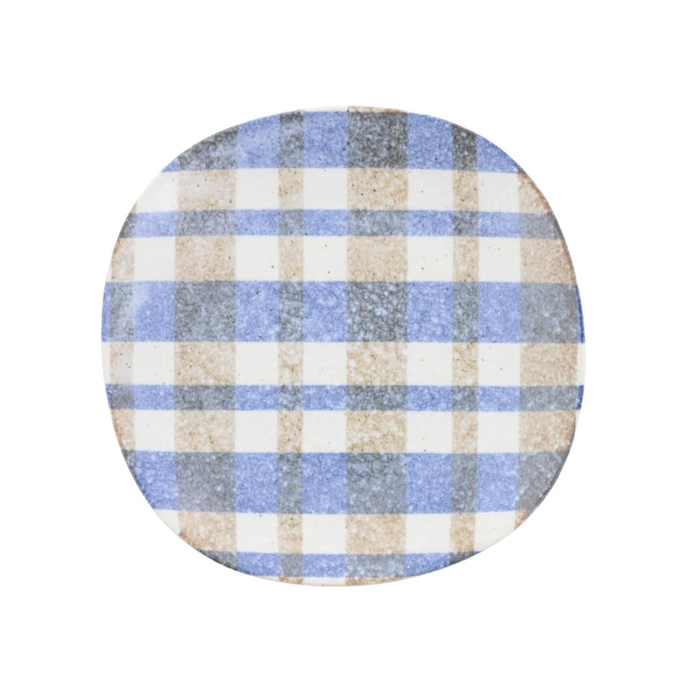 

EAST table Blanket Rounded Square x Made in Microwave and Dishwasher Safe 7.0 Plate, 20.3 H2.5, Japan,