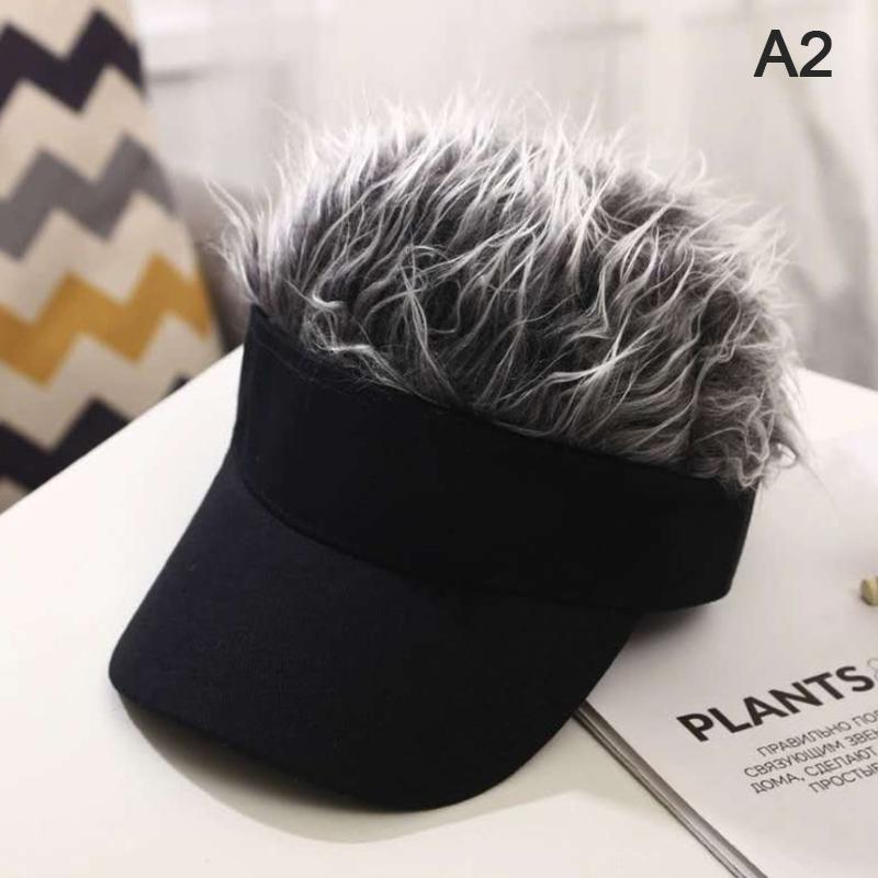 Buy 1Pc Fake Flair Hair Baseball Cap 