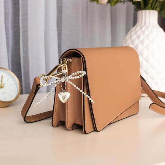 Pendant Keychain Bowknot Shape Wallet Car Backpack Keyring Decoration Decorative Chain Rearview Mirror Accessory