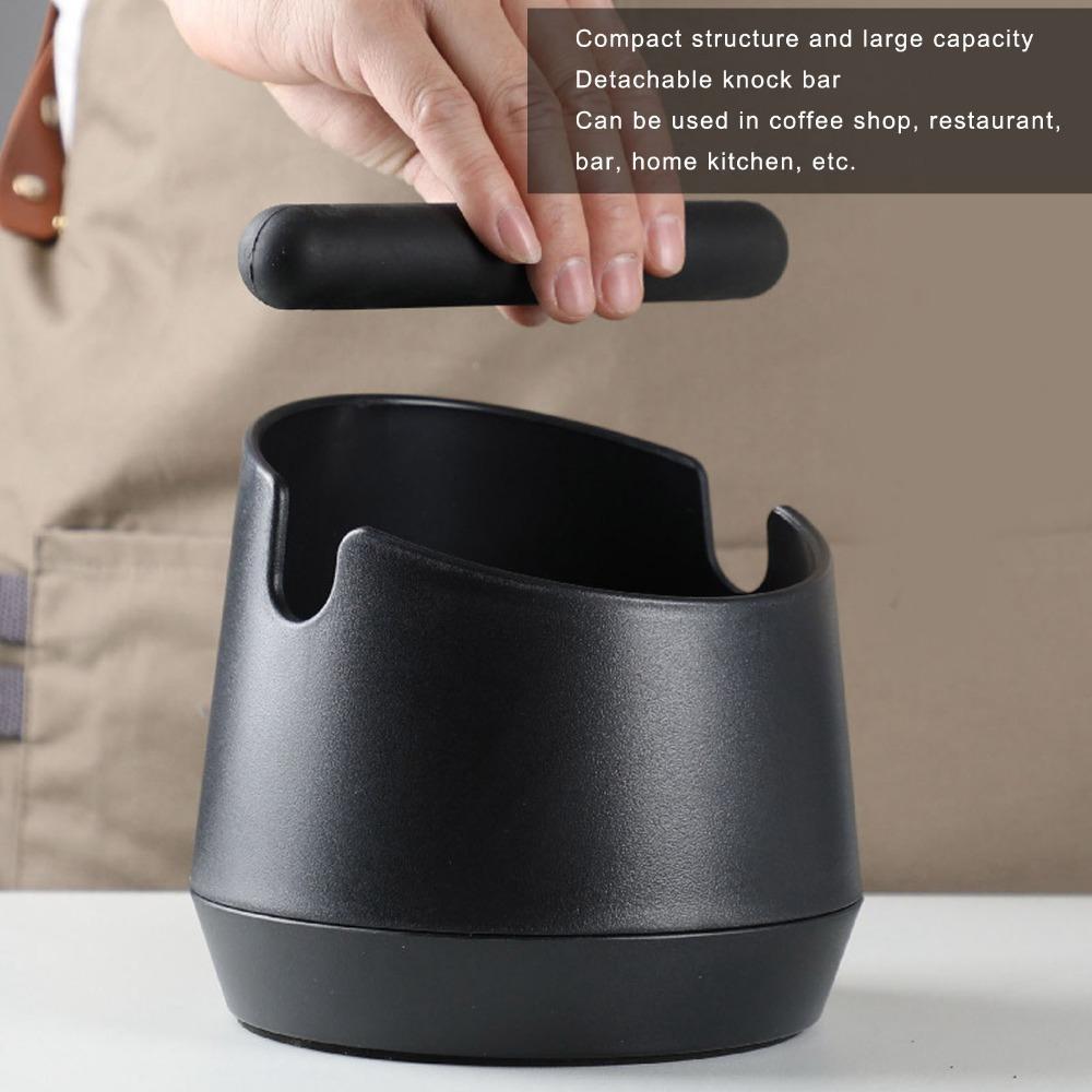 Easy to Clean Coffee Knock Box Large Capacity Knockbox Espresso Knock Box Espresso Accessories