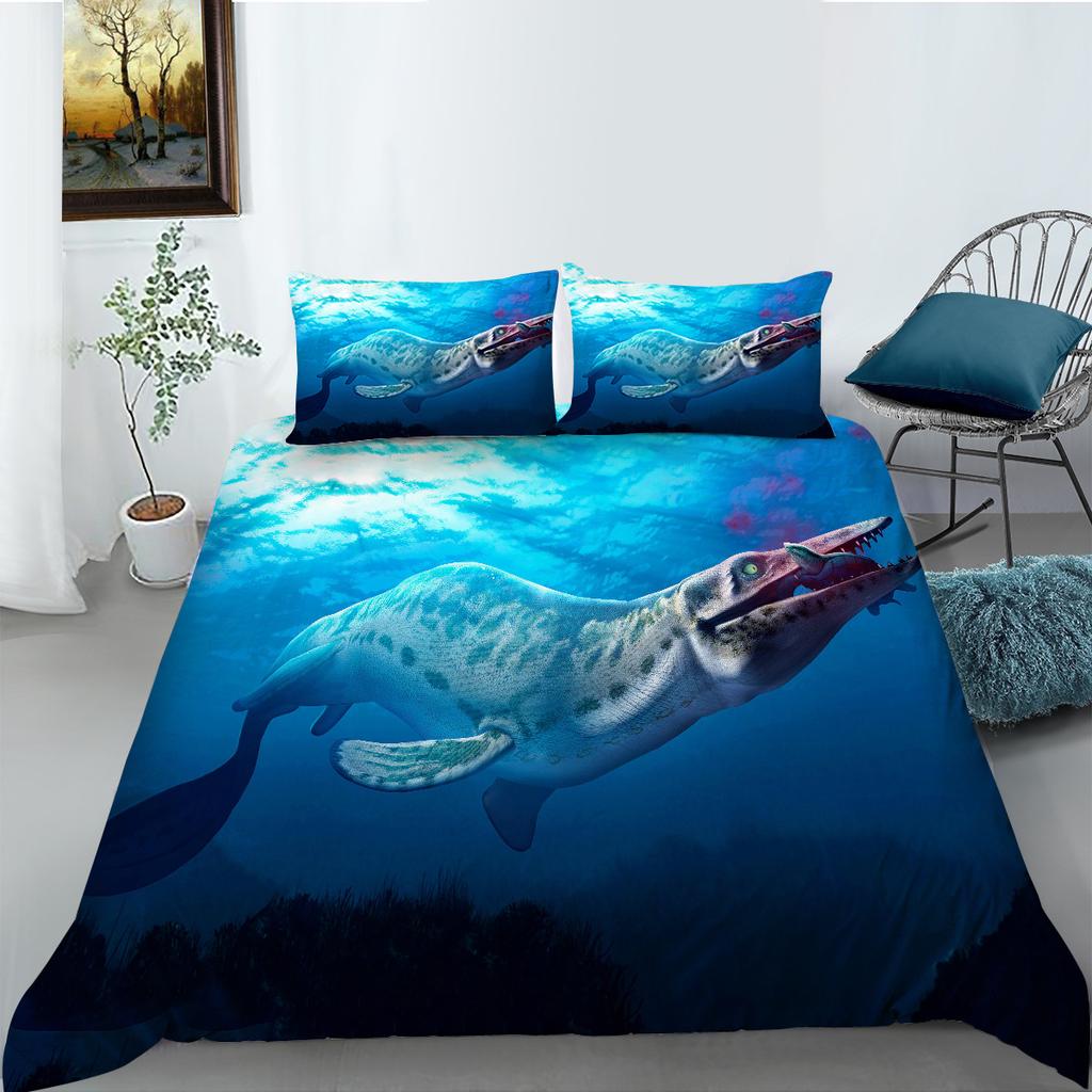 Jurassic Series Digital Printing Polyester Bedding Two Or Three-Piece Set