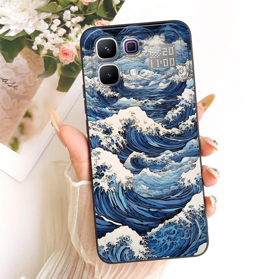 For Infinix Note 60 Pro Case X6878 Cute Dog Rabbit Cover Shockproof Soft Silicone Case For Infinix Note 60 Pro Note60 X6879 Bags