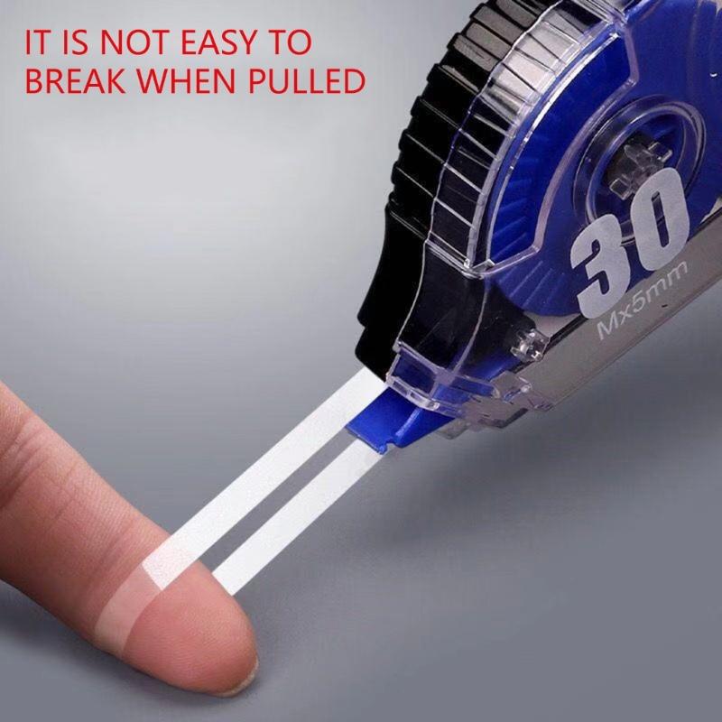 5 Pcs Large Capacity Correction Tape Correction Rollers Portable White Out Correction Tape School Office Supplies