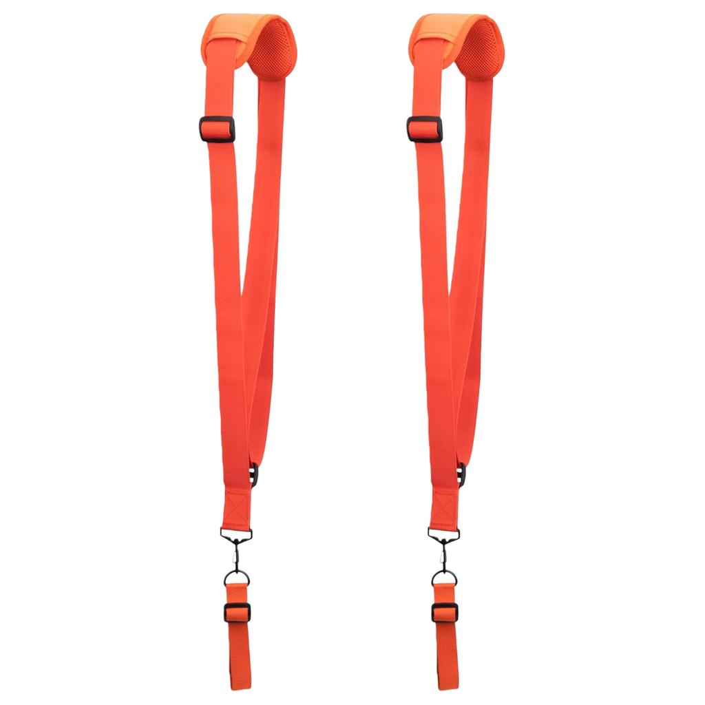 2pcs Adjustable Universal Trimmer Shoulder Strap Nylon Side Back Shoulder Harness for Gas Lawn Mowers & Garden Tools Accessories