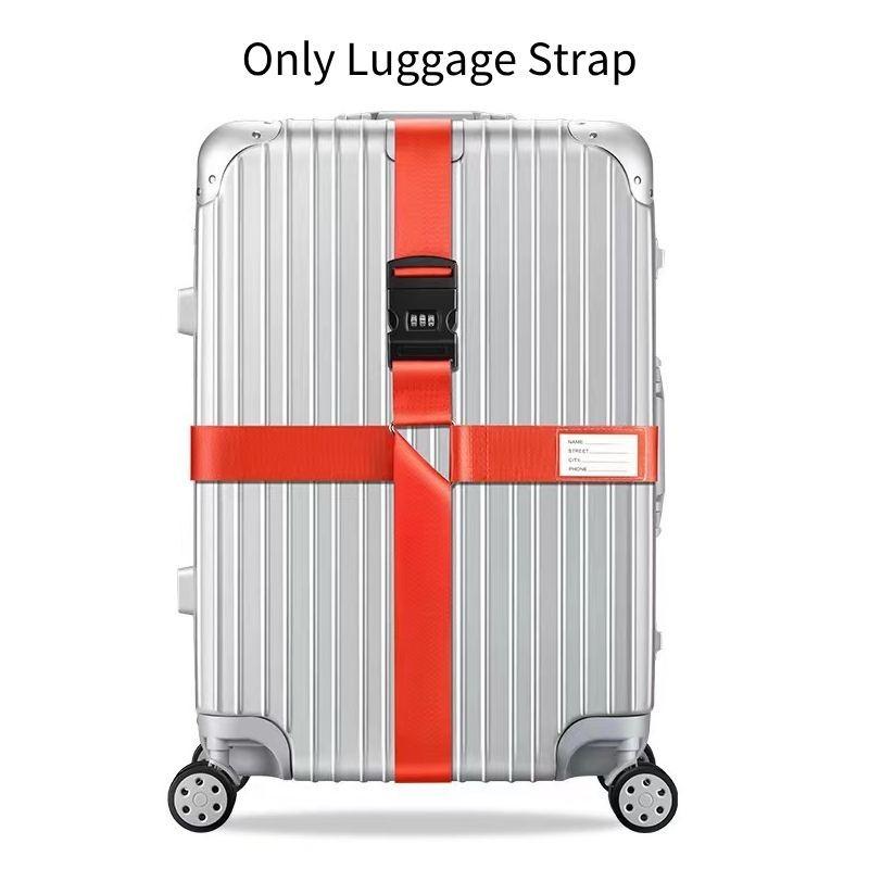 Durable Luggage Strap Cross Packing Belt Secure Travel Bag Protective Tightening Reinforcement Rope