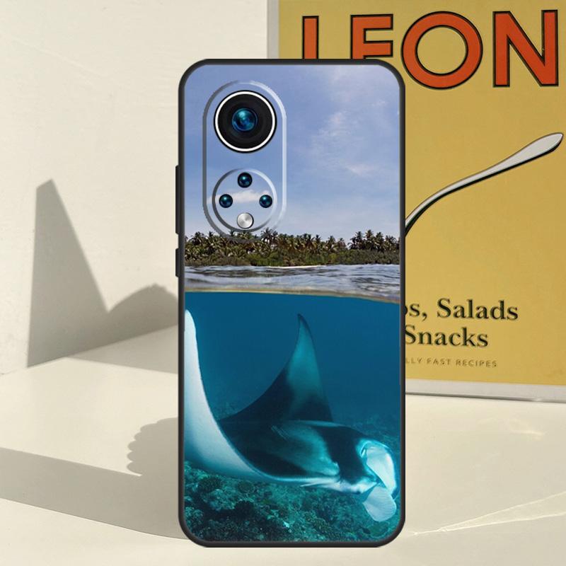 Animal Manta Ray Case For Honor 200 Magic 7 5 6 Pro Honor X9c X9b X9a X8b X8a X8 X9 50 70 90 Lite Back Cover