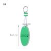 Rowing Inflatable Boats Key Pendant Sailing Fishing Keyring Water Floating Keychain Pool Parts