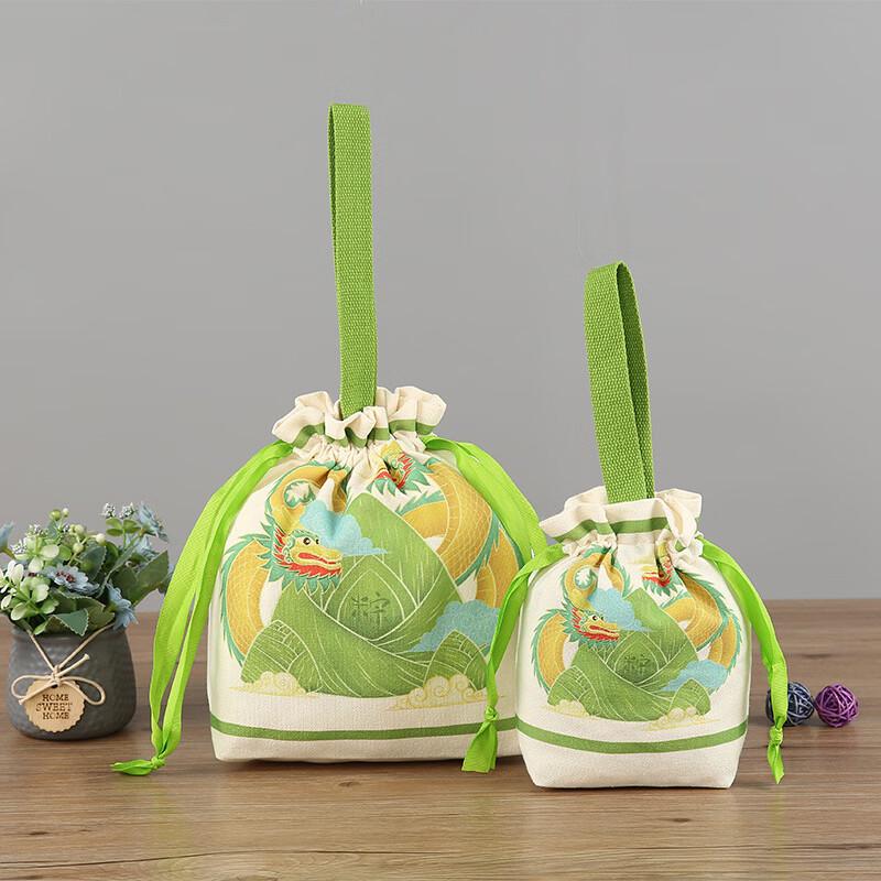 Changbaosen Dragon Boat Festival Zongzi Canvas Gift Bags