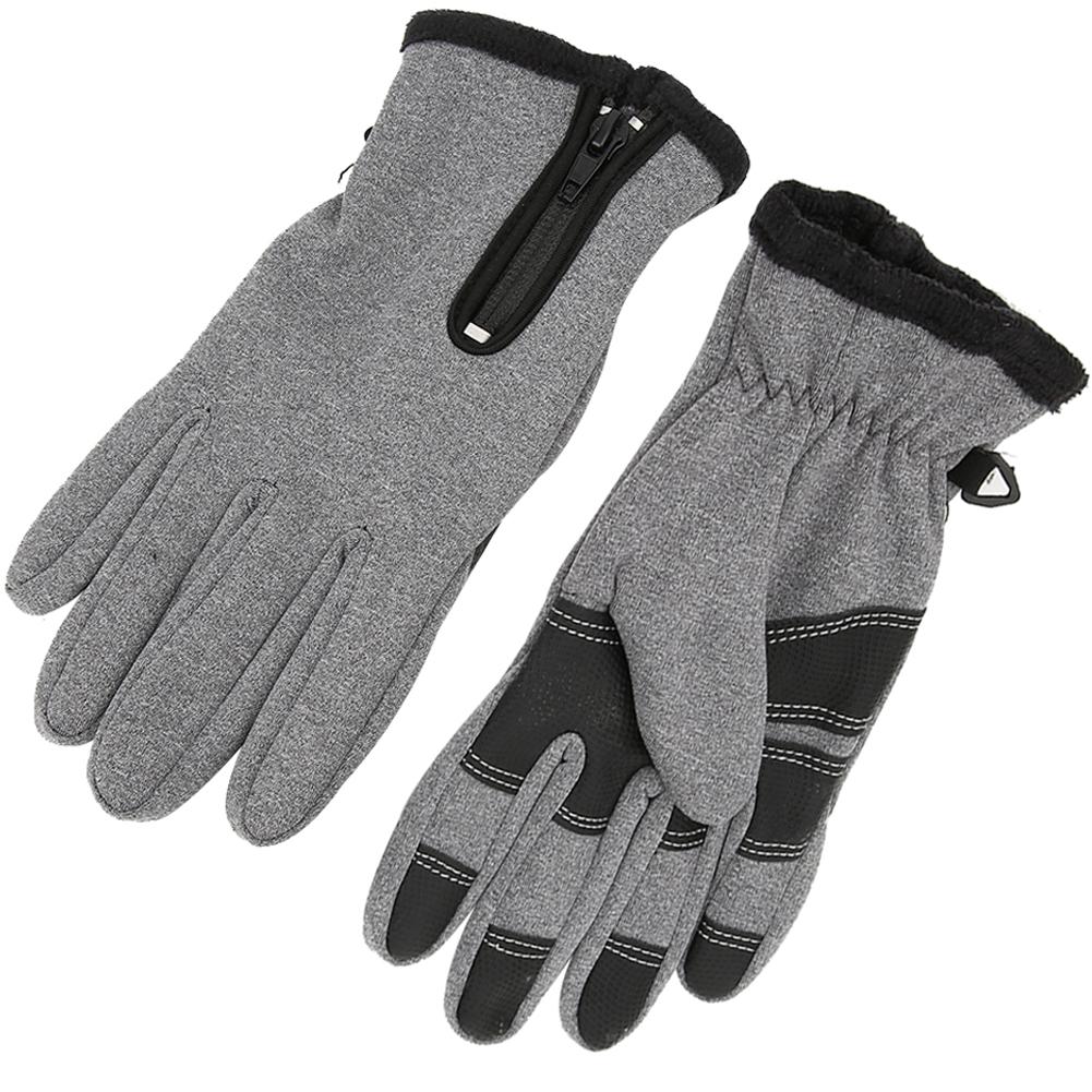 Guanti Sportivi da Esterno per Equitazione, Arrampicata, Impermeabili, Caldi, Unisex, Touchscreen, Dita Complete M