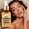 Self Tanning Drops-Mild Formuls-No Need For Sunlight-Improve Skin Tone And Appearance, Reduce Uneven Color-30ml