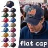 Unisex USA 250th Anniversary Printed Distressed Washed Baseball Cap | Patriotic Vintage Hat For Celebrations