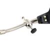 Soldering Iron Stand, LED Magnifying Glass with Light on Stand Clamp Arm for Jewelry Repairs Crafts Black