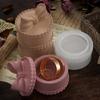 Bowknot Container Silicone Mold Epoxy Resin Molds DIY Storage Box Plasters Mold