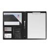 PU Leather Business Manager Folder with Calculator