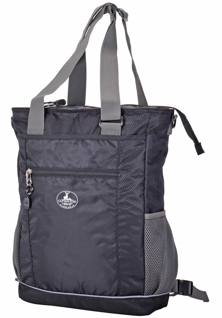Captain Stag Tote Backpack 013150001 Black