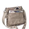 Damen Retro Denim PU Einzel-Schultertasche Große Kapazität Umhängetasche Multifunktionale Schulter-Umhängetasche Ausflugs-Freizeit-Pendlertasche