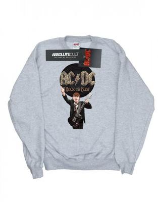 Mens Rock Or Bust Angus Young Sweatshirt