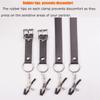 Breast Labia Clips Stimulation Metal Nipple Clamp Open Leg Leather Belt  Open Thigh Labia Clitoris Clip Sm Sex Toys for Woman