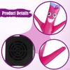 Man Dancing Inflatable Tube Figure USB Air Blower PP Material Tabletop Guy Suitable for Desk