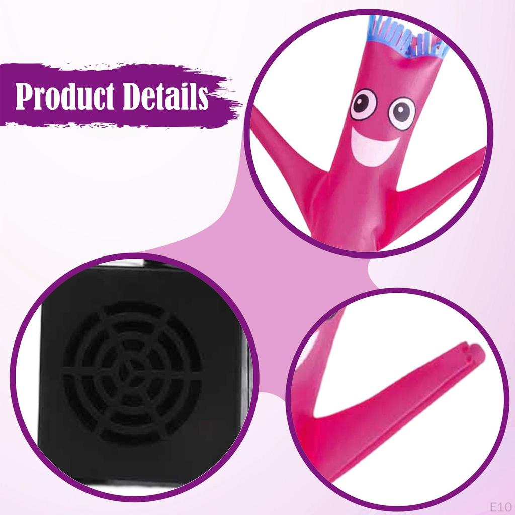 Man Dancing Inflatable Tube Figure USB Air Blower PP Material Tabletop Guy Suitable for Desk