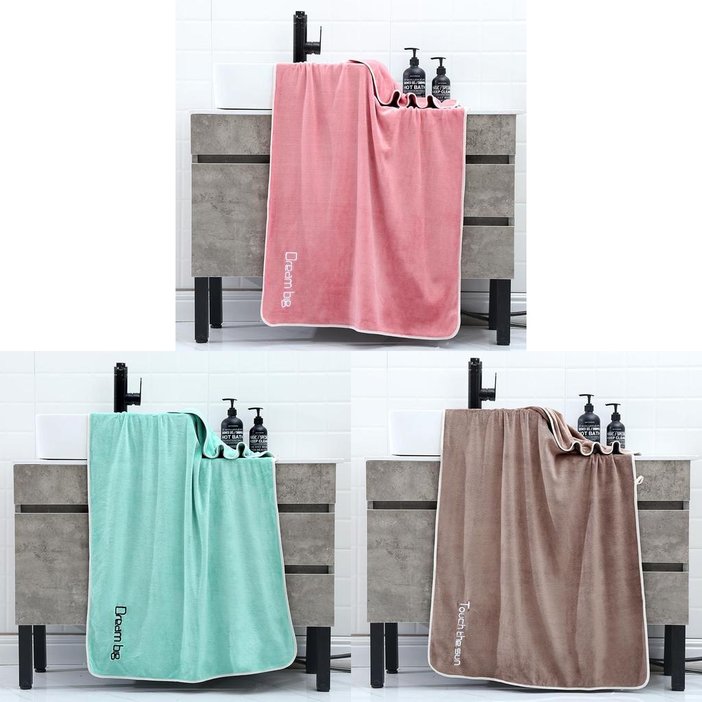 Teen Spirit Thick Bath Towel 70x140cm Microfiber Adult Shower Gift Set