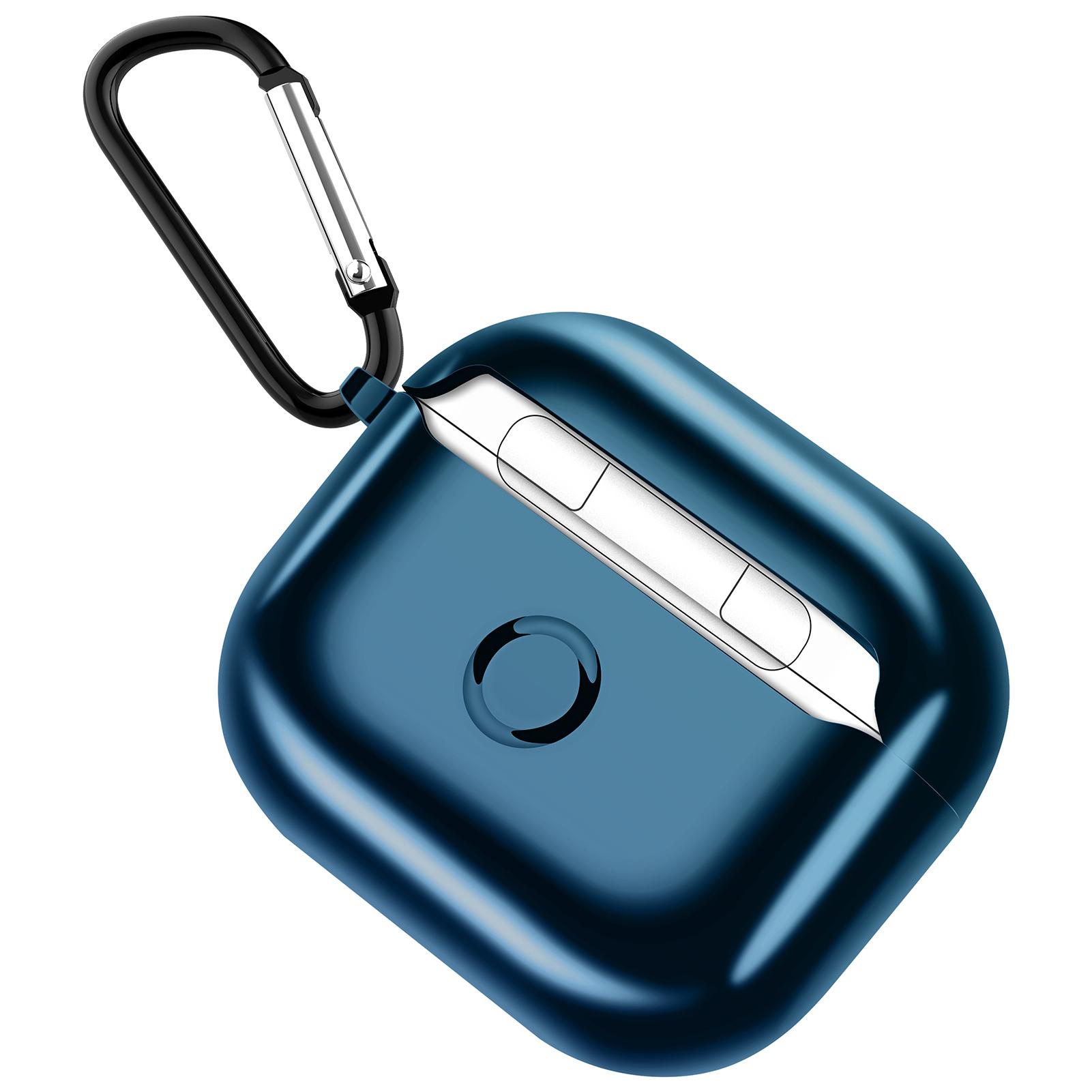 

Беспроводной чехол для наушников, совместимый с 3 2021, защитный чехол для наушников из ТПУ с гальваническим покрытием