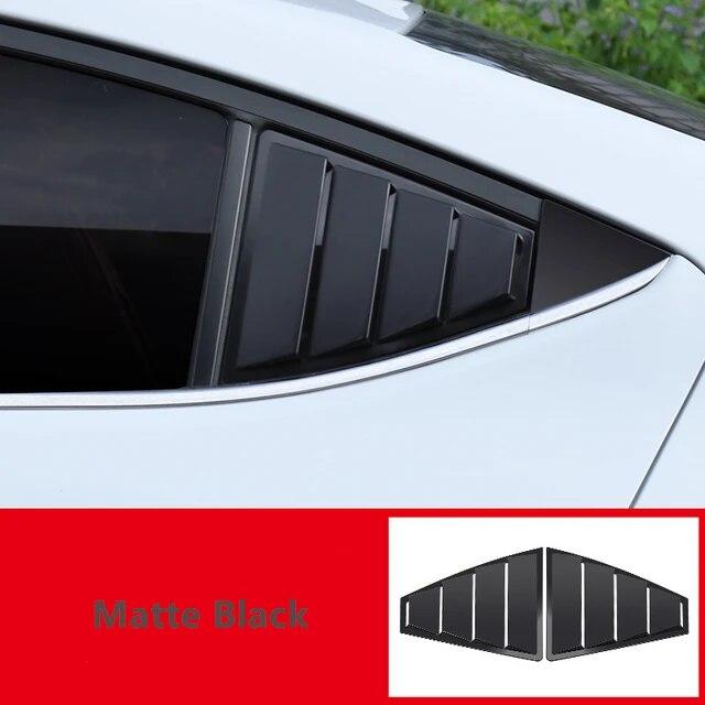 Side Vent Rear Window Quarter Louver Cover Trim Panel Fit For Hyundai Elantra 2017- Car Accessories