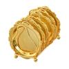 6 Pieces Fruit Plate Nordic Fruit Snack Plate Cupcake Stand Dessert Display Stand for Living Room Celebration Party Entertaining