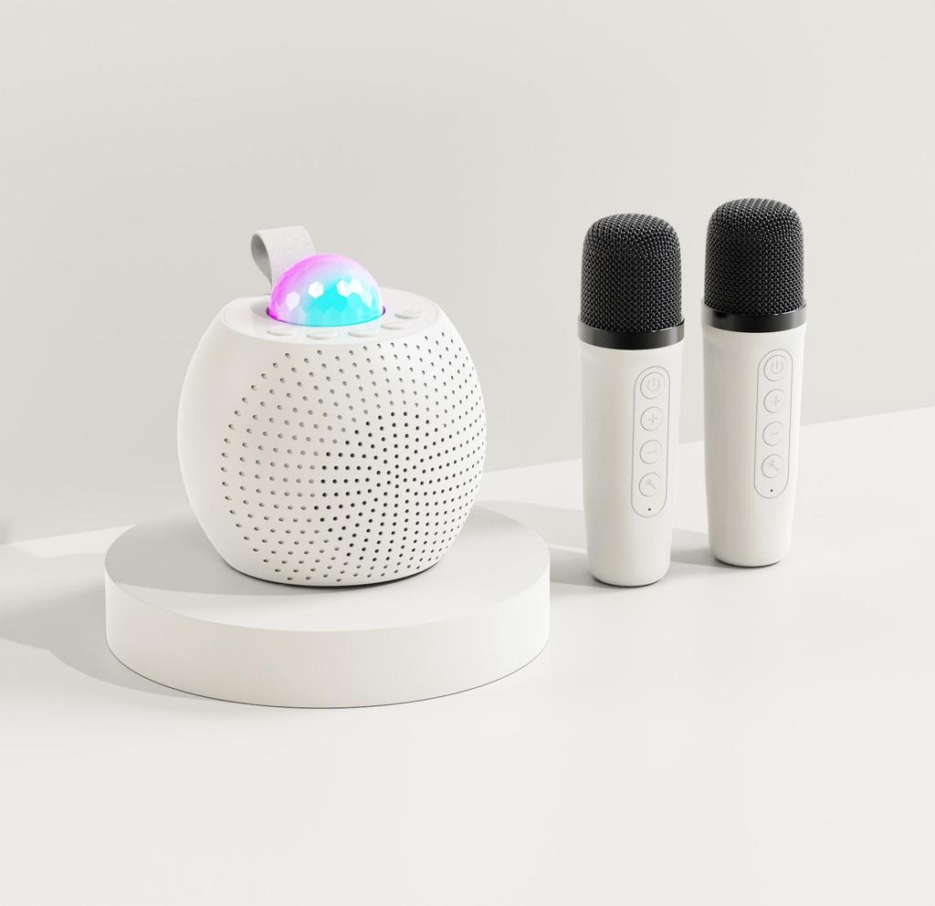 Boxă și Microfon Portabile Bluetooth All-in-One Z1 cu Lumină LED